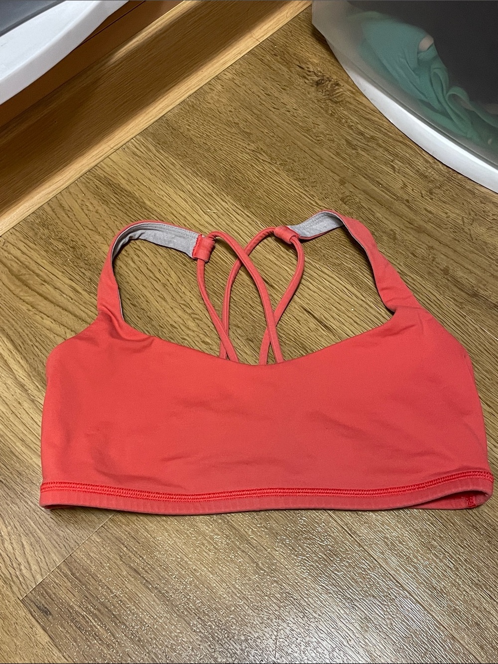 Free to Be Bra in Coral
